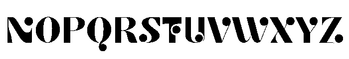 Nask Font UPPERCASE