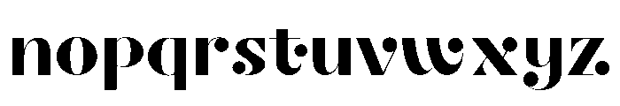 Nask Font LOWERCASE
