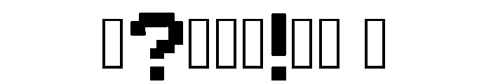 Naskh Regular Font OTHER CHARS