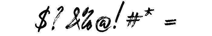 Nassbreng Font OTHER CHARS