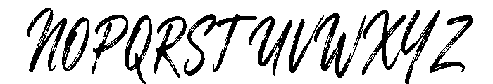 Nassbreng Font UPPERCASE