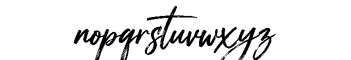 Nassbreng Font LOWERCASE