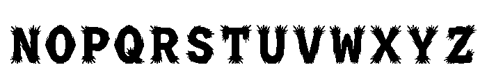 Nast Regular Font LOWERCASE