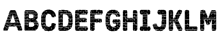 Nasta Regular Font UPPERCASE
