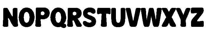 Naste-Regular Font UPPERCASE