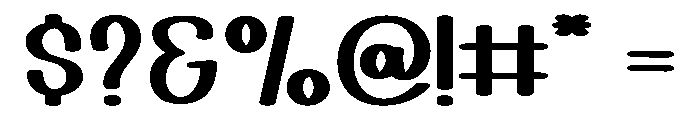 Nasty Girl Font OTHER CHARS