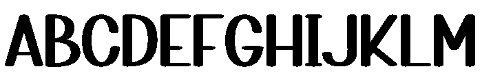 Nasty Girl Font UPPERCASE