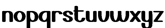 Nasty Girl Font LOWERCASE