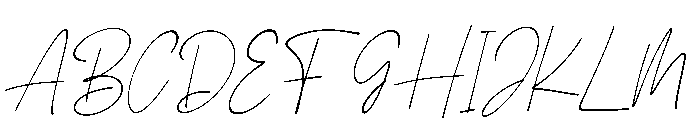 Natacha Italic Font UPPERCASE