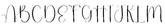 Natalia Delightful Font UPPERCASE