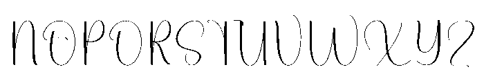Natalia Delightful Font UPPERCASE