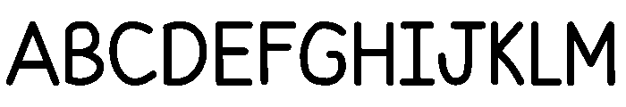 National Dog Day Font UPPERCASE