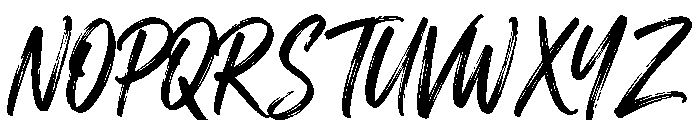 Natiques Font UPPERCASE