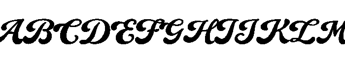 Native Natural Font UPPERCASE