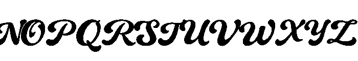 Native Natural Font UPPERCASE