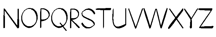Natura Font UPPERCASE