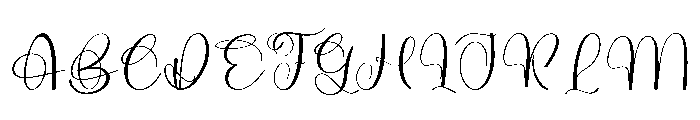 Natural Absolute Font UPPERCASE