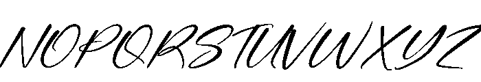 Natural Botanicals Italic Font UPPERCASE