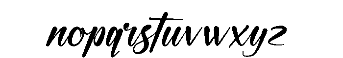 Natural Botanicals Font LOWERCASE