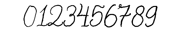 Natural Cottage Script Font OTHER CHARS
