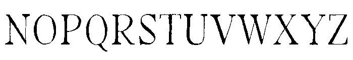 Natural Cottage Serif Font UPPERCASE