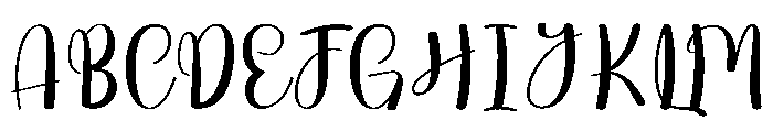 Natural Dreaming Font UPPERCASE