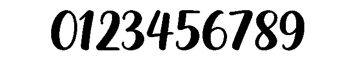 Natural Flow Font OTHER CHARS