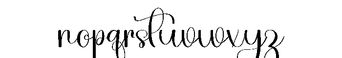 Natural Font Font LOWERCASE