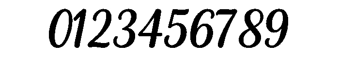 Natural Handwriting Font OTHER CHARS