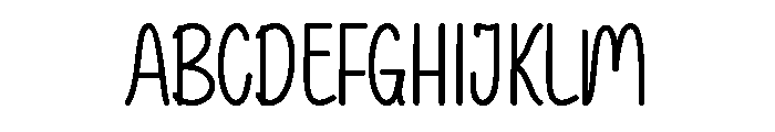 Natural History Regular Font UPPERCASE