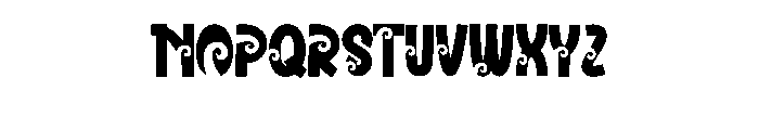 Natural Memory Font UPPERCASE
