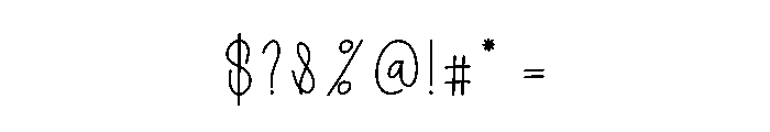 Natural Spirit Font OTHER CHARS