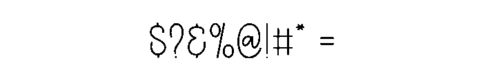 Natural Story Font OTHER CHARS