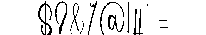 Natural Summer Font OTHER CHARS