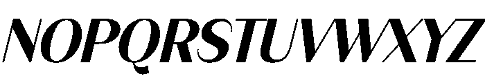 Natural Sunlight Italic Font UPPERCASE