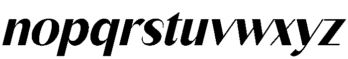 Natural Sunlight Italic Font LOWERCASE