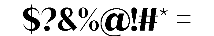 Natural Sunlight Regular Font OTHER CHARS