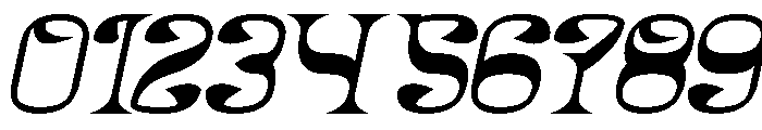 Natural Vibes Bold Italic Font OTHER CHARS