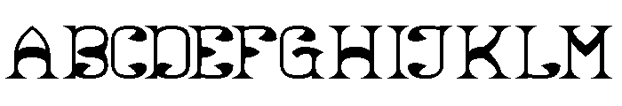 Natural Vibes Bold Font UPPERCASE