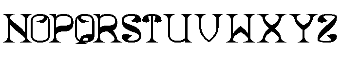 Natural Vibes Bold Font UPPERCASE