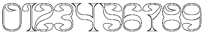 Natural Vibes-Hollow Font OTHER CHARS