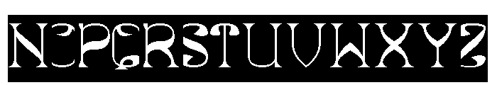 Natural Vibes-Inverse Font UPPERCASE