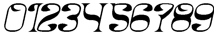 Natural Vibes Italic Font OTHER CHARS