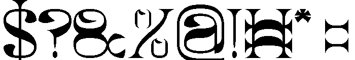 Natural Vibes Font OTHER CHARS