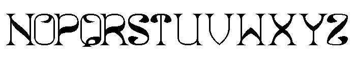 Natural Vibes Font UPPERCASE