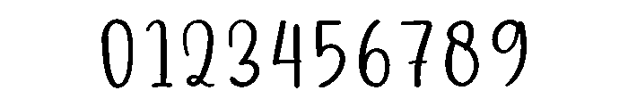 Natural Winterday Font OTHER CHARS