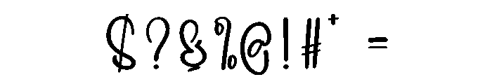 Natural Winterday Font OTHER CHARS