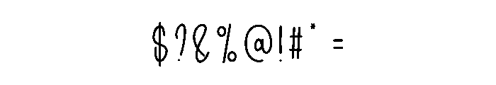 Naturalis Creator Font OTHER CHARS