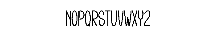 Naturalis Creator Font LOWERCASE