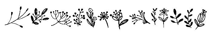 Nature Florals FONT